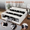 Modular Sectional Sleeper Sofa with Storage Seats, Convertible Sofa for Living Room - 3 of 4