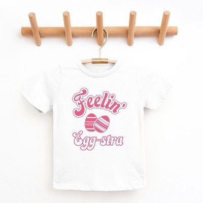 The Juniper Shop Feelin' Eggstra Toddler Short Sleeve Tee