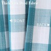 Tie Up Curtains Buffalo Plaid Rod Pocket Tie Up Shades - 4 of 4