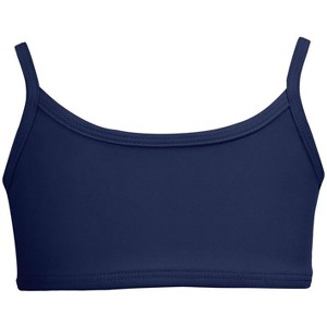 City Threads USA-Made Recycled Nylon UPF 50+ Girls Bikini Top - 1 of 4