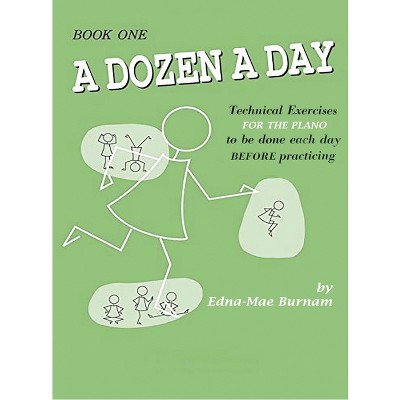 A Dozen A Day Book 1 (a Dozen A Day Series) - By Edna Mae Burnam : Target