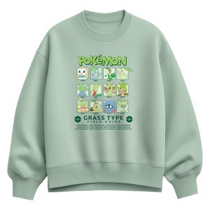 Women's - Pokémon - Grass Type Field Guide - 1 of 2