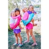 City Threads USA-Made Girls Soft Stretch UPF 50+ Swim Short, Blue, 4 - 2 of 4