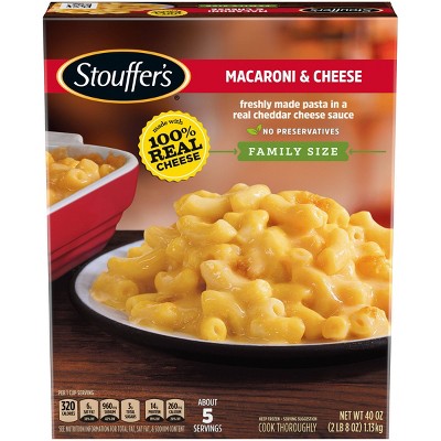 Stouffer's Frozen Family Size Macaroni & Cheese -40oz