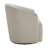 NicBex Swivel Barrel Chair Accent Chair, Modern Luxury Living Room Chair Comfy Chair for Office, Bedroom - 3 of 4