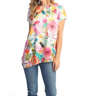 Women's Knit Asymmetric Top - Jess & Jane