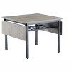 CIPACHO Folding Dining Table, 1.2 inches thick table top, for Dining Room, Living Room, Grey, 63.2'' L x 35.5'' W x 30.5'' H. - 4 of 4