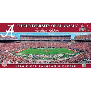 MasterPieces Panoramic Puzzle - NCAA Alabama Crimson Tide Center View - 1 of 4