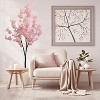 Artificial Cherry Blossom Tree in Pot - Pink Faux Flowers for Indoor/Outdoor Decor, Weddings, Home & Office - 4 of 4