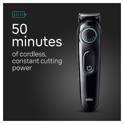 BRAUN ALL-IN-ONE STYLE KIT SERIES 3 AIO3450 MEN&#39;S RECHARGEABLE 5-IN-1 EAR &#38; NOSE, BEARD &#38; HAIR TRIMMER