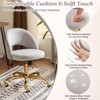 Karl Home | 23 inch Task Chair Office Desk Chair Make Up Chair With Wheels - 3 of 4