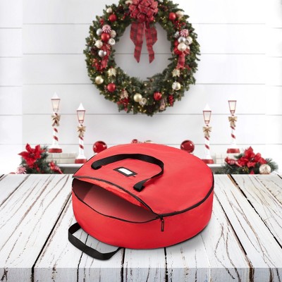 Strong Protective All Year Round Christmas Wreath Large Storage and Carrying Bag 