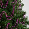 Northlight Shiny Beaded Christmas Garland -15' x .25" - Pink - Unlit - 3 of 4
