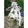 Design Toscano Mourning Mortality Sitting Cherub Sculpture - Off-White - 3 of 4