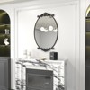 Apmir Oval High Quality Aluminum Alloy Framed French Cleat Mounted Baroque Wall Decor Bathroom Vanity Mirror with 3-Year Warranty - 3 of 4