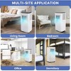 10000Btus Portable Air Conditioner 3-in-1 AC Unit With Cooling / Dehumidifier/ Fan Modes / Remote Control - 4 of 4