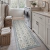 Abynow Medallion Diamond Distressed Rustic Indoor Area Rug - 3 of 4