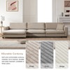 YOOCOZZ Corduroy Sectional Sofa with Wide Seat, Chaise Lounge, Cup Holders and USB Charging Ports - 4 of 4