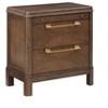 NicBex Nightstand with 2 Drawers,Modern Bedside Table with Wood Frame and Pulls,Side Table for Bedroom,Living Room - 4 of 4