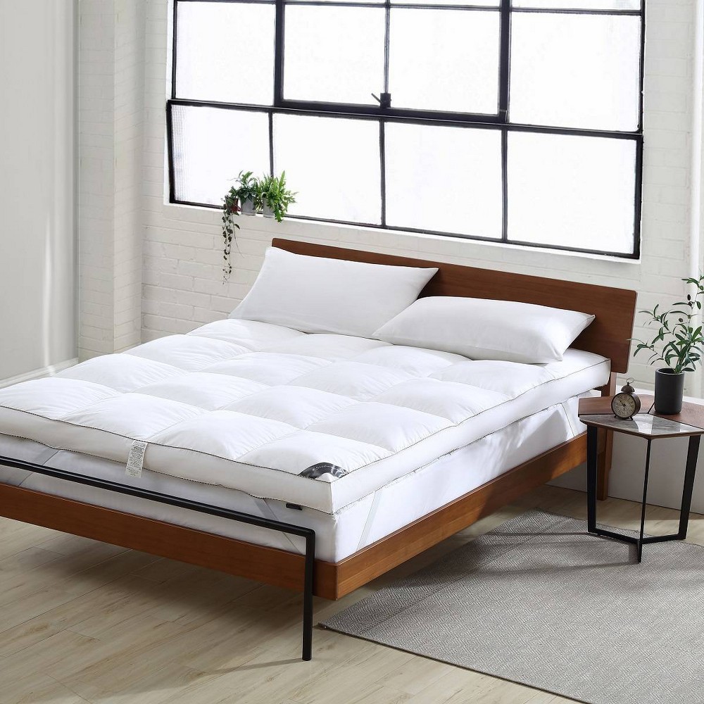 Photos - Bed Linen Queen 4" Goose Down Top Featherbed - Smithsonian Sleep Collection