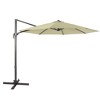 Sonkuki Outdoor 11FT Round Offset Patio Cantilever Aluminum Umbrella - 2 of 4