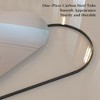 Floor Full Length Mirror 71"×32" Big Full Body Mirror, Large Standing Mirror Leaning Against Wall, Metal Frame, Black - 3 of 4