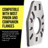 Mission Automotive Stainless Steel Pinion Yoke Wrench Tool Extra Strength Puller for Loosening Pinion Flange & Nuts Extra 1/2" Hole - 3 of 4