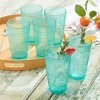 Certified International (Set of 6) 22oz Acrylic Ice Tea Glasses Santa Fe - 2 of 4