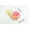 Ammonite, Prehistoric Marine Animal, Ocean Fossil, Museum Quality, Rubber, Hand Painted, Realistic Toy Figure, Model, Kids,  6 Inches.  CH1049 BB220 - 2 of 4