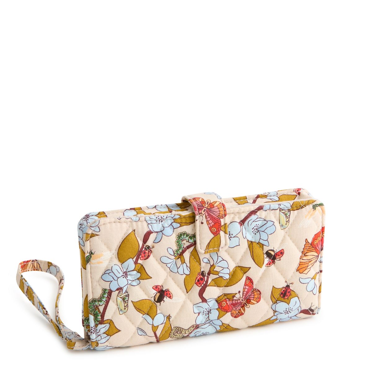 Vera Bradley Women's Outlet Cotton Phone Wristlet