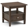 NicBex Vintage Coffee Table with Storage,2-Tier Table with Shelf and Drawer,Multi-Functional Table for Living Room and Bedroom - 3 of 4