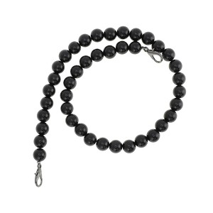 Unique Bargains Faux Pearl Handbag Strap Black 1 Pc - 1 of 4
