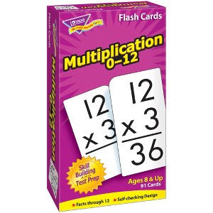TREND Multiplication 0-12 Skill Drill Flash Cards - 1 of 4