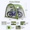 MOEPISY Nylon Portable Bike Shed Green - 2 of 4