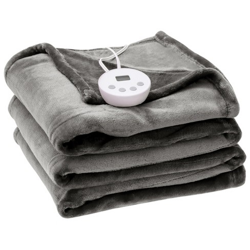 Heated throw best sale blankets target