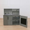 ECR4Kids 4-in-1 Kitchen, Sink, Stove, Oven, Microwave and Storage, Play Kitchen - 4 of 4