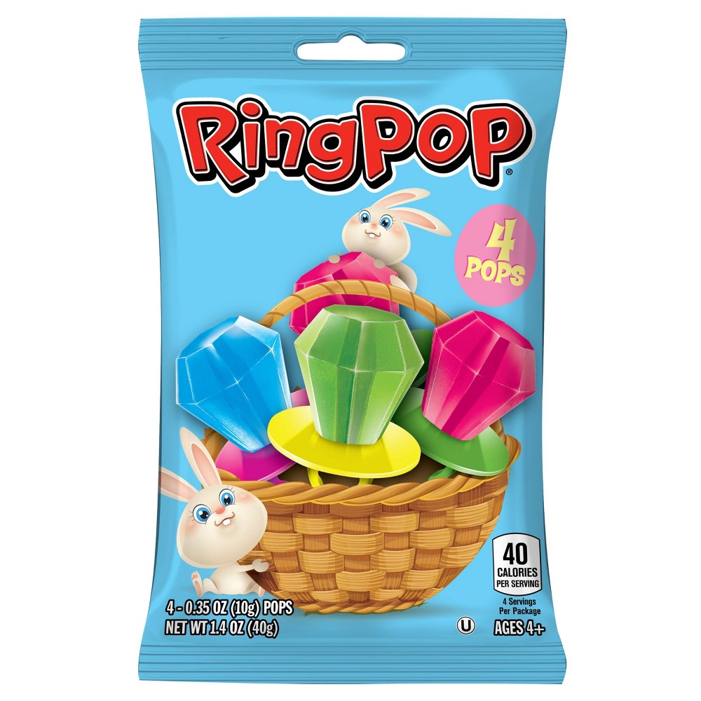 UPC 041116025181 - Easter Ring Pop Bag 1.4oz/4ct | upcitemdb.com
