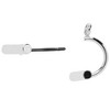 SHINE by Sterling Forever Parallel Bar Ear Jacket Earrings - 3 of 4