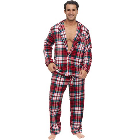 Women's Soft Warm Fleece Pajamas Lounge Set, Long Sleeve Top and Pants, PJ  – Alexander Del Rossa