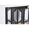 Elegant Lighting Blair Collection Wall Sconce D4.8 H9.8 Lt:1 Oil rubbed bronze Finish - 4 of 4