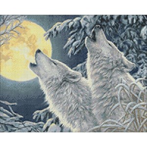 Crafting Spark Two Wolves CS2565 19.7 x 15.8 inches Diamond