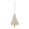 Gulches Set of 6 Fringes Embellished Tree Shape Ornaments - 4.3x7.5" Hanging Home Decor Accents for Christmas Tree and Holiday Displays - 2 of 4