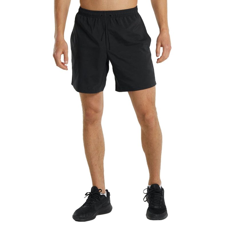 Galaxy By Harvic Men's 7" Performance Active Workout Training Shorts With Mesh Lining, 1 of 4