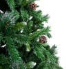 Northlight Full Two-Tone Buckeye Glittered Pine Artificial Christmas Tree - 12' - Unlit - image 4 of 4