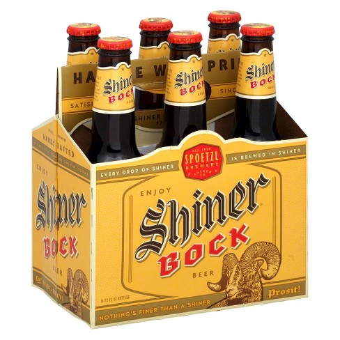 Shiner® Bock Beer - 6pk / 12oz Bottles : Target