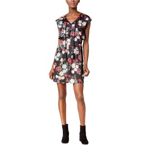 Kensie Womens Ruffled Floral A-line Dress - 1 of 1