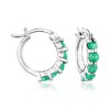 Ross-Simons 2.60 ct. t.w. Multi-Stone and Sterling Silver Jewelry Set: 3 Pairs Of Huggie Hoop Earrings - 4 of 4