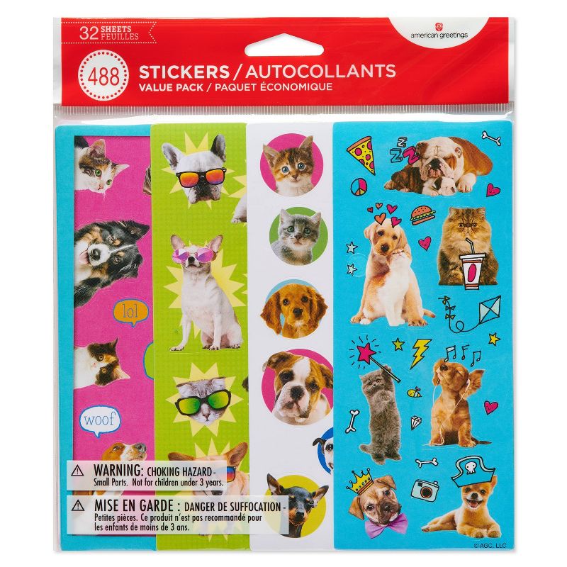 488ct Cats and Dogs Stickers, 3 of 4