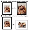 Americanflat Picture Frame with Mat - Modern Design, Shatter-Resistant Glass, Dual Sawtooth Hangers, Ideal for Home and Office Decor (2 Pack) - 4 of 4