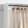 HomeStock Devi  Wall Mounted Walk in Wood Closet System - 3 of 4
